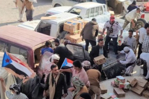 استمرار الحملة الشعبية لرفد جبهات الضالع بقوافل إفطار رمضانية