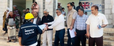 جمعية رعاية الأسرة تدشن توزيع حقائب التدريب المهني للمستفيدين في الضالع