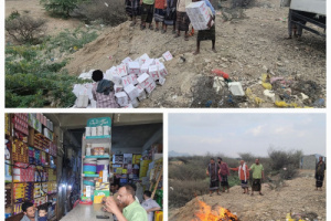 حملة رقابية حازمة في طور الباحة تتلف مشروبات منتهية الصلاحية وتضبط متلاعبين بالأسعار