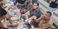الانتقالي يقيم مائدة إفطار جماعي بمناسبة ذكرى تحرير عدن