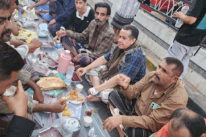 الانتقالي يقيم مائدة إفطار جماعي بمناسبة ذكرى تحرير عدن