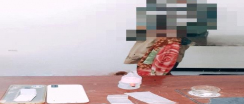 ضبط متهم بحوزته مادة الشبو المخدرة في ميفعة