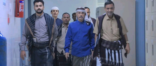 تنفيذية انتقالي وادي حضرموت تنفّذ زيارة عيدية لمرضى مستشفى سيئون العام