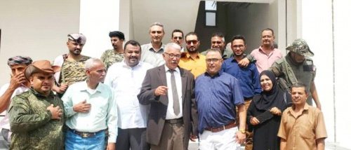 مدير مديرية التواهي يتفقد سير العمل في المرافق الحكومية عقب إجازة عيد الفطر