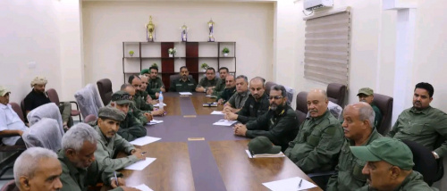 مدير أمن العاصمة عدن يترأس اجتماعًا موسعًا لمدراء مراكز الشرطة 