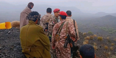 قائد اللواء الثاني حزم يتفقد جبهة كرش الحدودية