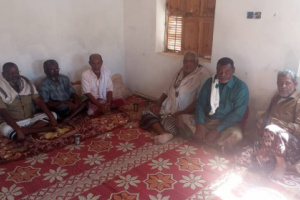 تنفيذية انتقالي بروم ميفع تزور أسرة الشهيد محمد بامزاحم