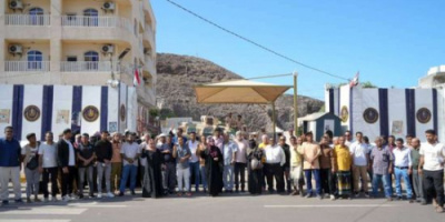 كوادر الأمانة العامة لـالانتقالي تواصل التصعيد السلمي