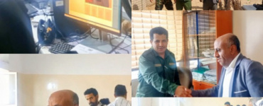 مدير عام الحصين يطلع على سير العمل في فرع الأحوال المدنية والسجل المدني بالمديرية