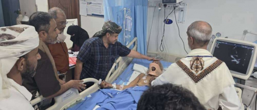 الحالمي يزور رئيس تنفيذية انتقالي مودية بعد إصابته في محاولة اغتيال