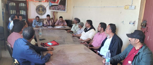 تنفيذية انتقالي الحصين تناقش مستجدات الأوضاع في الجنوب