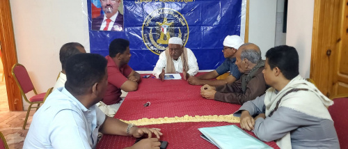 تنفيذية انتقالي مديرية سيئون تعقد اجتماعها الدوري لشهر أبريل وتناقش الأوضاع بالمحافظة