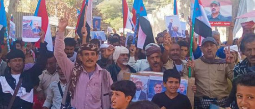 جماهير سرار تتضامن مع حضرموت ضد القمع والتنكيل