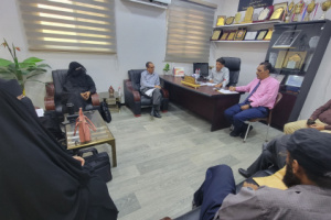 اجتماع لجنة الجودة بكلية اللغات والترجمة &ndash; جامعة عدن لمناقشة الترتيبات النهائية للتقدم للاعتماد الأكاديمي