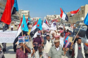 جماهير سقطرى تعلن تضامنها مع حضرموت رفضا للقمع