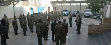 نزول ميداني لمدير التوجيه والإعلام الأمني إلى قسم شرطة الشيخ عثمان