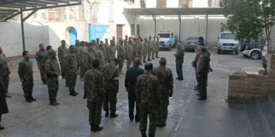 نزول ميداني لمدير التوجيه والإعلام الأمني إلى قسم شرطة الشيخ عثمان