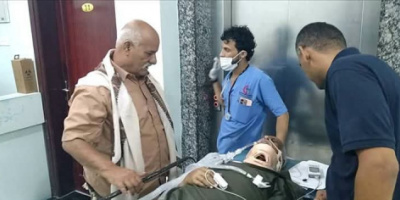 أمصاد يزور رئيس تنفيذية انتقالي مودية ويطمئن على حالته الصحية عقب محاولة اغتيال