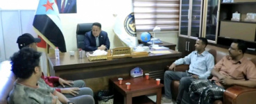 الحالمي يلتقي اعضاء من الهيئة المساعدة للوادي ويشيد بثبات وصمود أبناء حضرموت