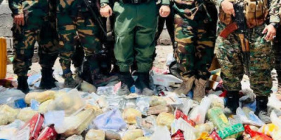 إتلاف أكثر من طن من المخدرات المضبوطة بعدن بحضور رسمي وأمني