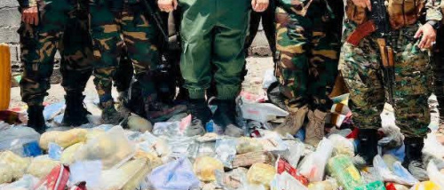 إتلاف أكثر من طن من المخدرات المضبوطة بعدن بحضور رسمي وأمني