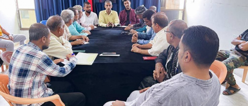 تواصلا لبرنامج النزول الميداني لمديريات العاصمة عدن.. جارالله يلتقي قيادة انتقالي المعلا