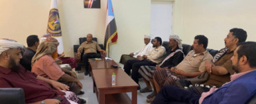 رئيس مجلس المستشارين يستقبل قيادة الاتحاد العام لقبائل الجنوب بمقر الجمعية العمومية في العاصمة عدن