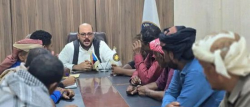 انتقالي حضرموت يوجه بتعزيز العمل التنظيمي في مديرية أرياف المكلا