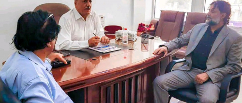 القائم بأعمال رئيس الجمعية الوطنية يستقبل قائد المقاومة الجنوبية أبو همام