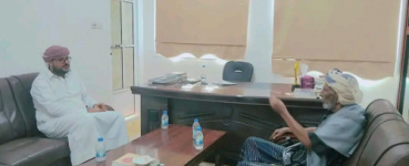 القائم بأعمال رئيس تنفيذية انتقالي حضرموت يلتقي المقدم باسلوم