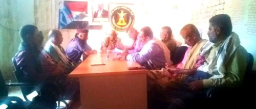 تنفيذية انتقالي الوضيع تعقد اجتماعها الدوري لشهر أبريل وتستعرض تقارير الإنجاز