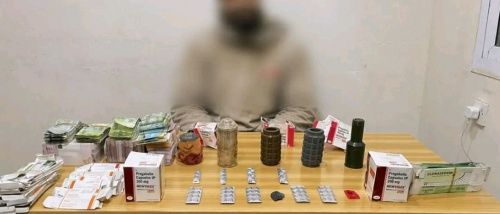 ضبط متهم بالمخدرات والمتفجرات في خورمكسر بعد عملية رصد دقيقة