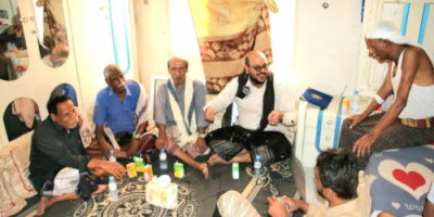 الجفري يطمئن على صحة المناضل سويد إثر الوعكة الصحية التي ألمت به