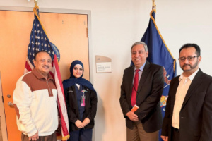 ممثل المجلس الانتقالي وأبناء الجالية الجنوبية يلتقون عضو الكونجرس تام كندي في مدينة بافلو الأمريكية