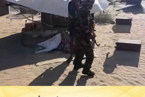 الأجهزة أمنية في أبين تداهم مواقع تهريب الأفارقة في أحور