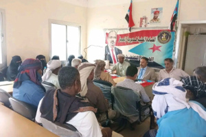 الحييد يترأس اجتماعاً موسعاً للجان المحلية بزنجبار وخنفر للتحضير لمليونية ذكرى التفويض الشعبي للرئيس الزبيدي