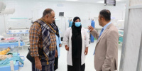رئيس تنفيذية انتقالي أبين يتفقد مستوى الخدمات الطبية في هيئة مستشفى الرازي العام بالمحافظة