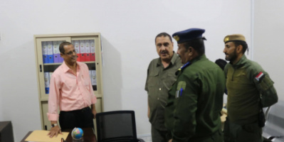 اللواء قائد عاطف يتفقد إدارة أمن عدن ويشيد بمستوى الجاهزية والانضباط الأمني