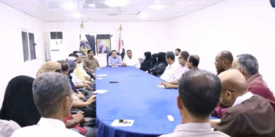 الحالمي يرأس اجتماعاً بتنفيذية انتقالي لحج ويشدد على إنجاح مليونية ذكرى تفويض الرئيس الزُبيدي