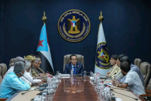 خلال لقائه بقيادة انتقالي العاصمة عدن .. الحالمي: عدن ستكتب فصلاً تاريخياً باحتضانها مليونية الذكرى الـ9 لتفويض الرئيس الزُبيدي 