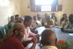 القيادة المحلية لانتقالي تبن تناقش استعدادات المشاركة في مليونية مايو بالعاصمة عدن