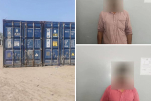 شرطة العريش تضبط قضية سرقة حاويتين مسروقتين وتلقي القبض على المتهمين