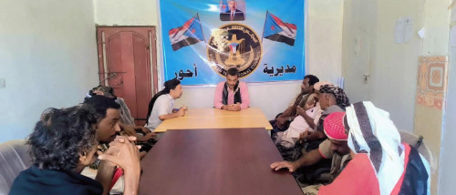 انتقالي أحور يستكمل التحضيرات للحشد الجماهيري بالمديرية