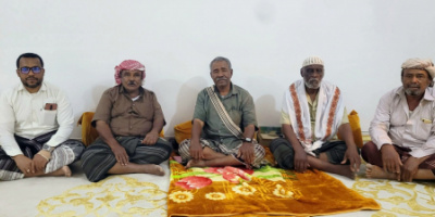 قيادة انتقالي تريم تزور الشخصية الاجتماعية علي القحوم للاطمئنان على صحته