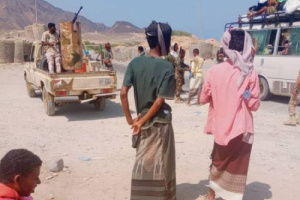 قوات مدعومة سعودياً تمنع موكب أبناء بروم ميفع من الوصول للمكلا