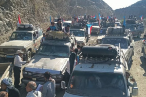 مديرية سرار يافع تشارك في مليونية "4 مايو" بحشد جماهيري كبير