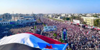 مليونية التفويض في العاصمة عدن &hellip; شعب الجنوب يجدد العهد للمجلس الانتقالي بقيادة الرئيس الزُبيدي(تقرير)