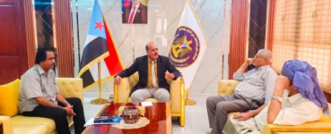 هرهرة يبحث مع السفير قاسم عبدالرب مستجدات الأوضاع في العاصمة عدن ومحافظات الجنوب