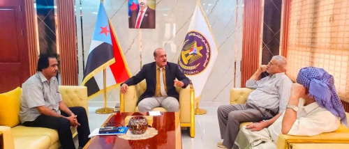 هرهرة يبحث مع السفير قاسم عبدالرب مستجدات الأوضاع في العاصمة عدن ومحافظات الجنوب