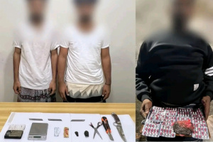 إدارة مكافحة المخدرات بعدن في عمليتين ضبط منفصلة تطيح بثلاثة متهمين بتعاطي وترويج المخدرات